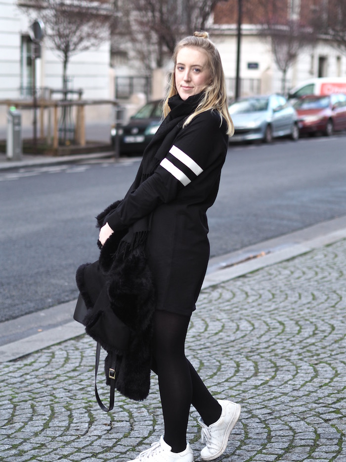 Paris Fashion Week - Sweatshirt Dress - Strungingold 