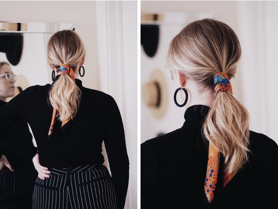 22 Ways to Wear a Scarf in Your Hair - The Vic Version