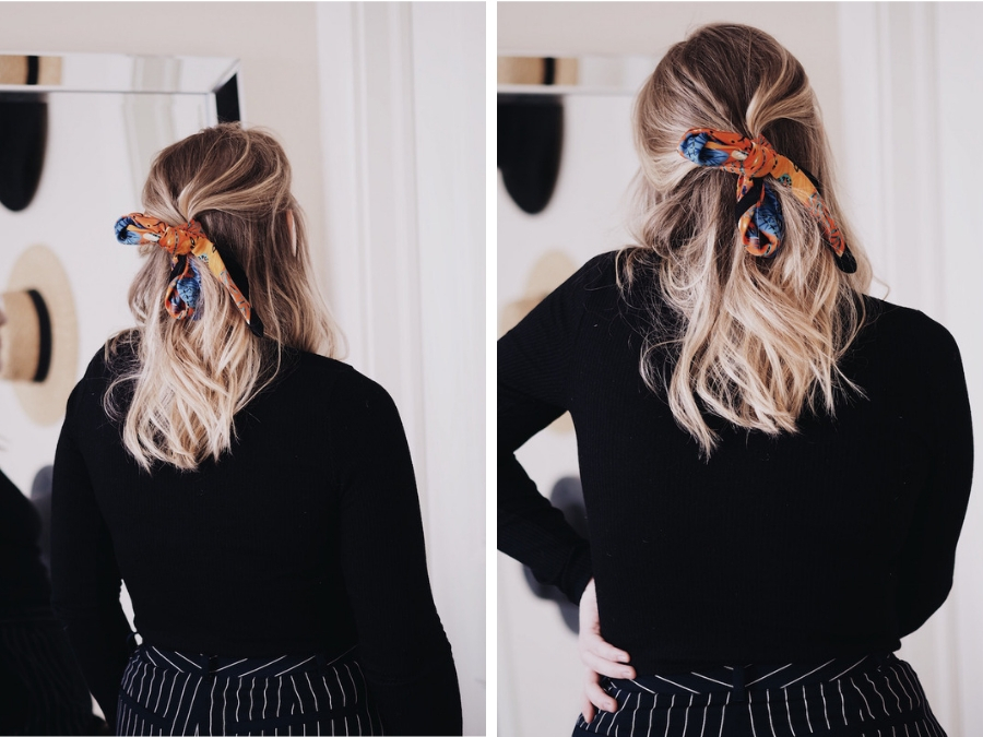 22 Ways to Wear a Scarf in Your Hair - The Vic Version