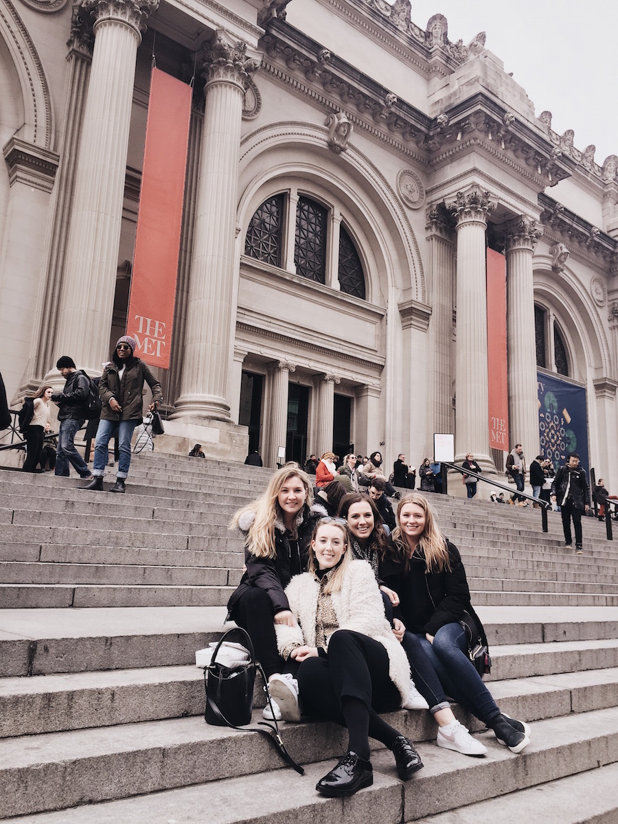 new york city travel guide winter cold weather the met steps