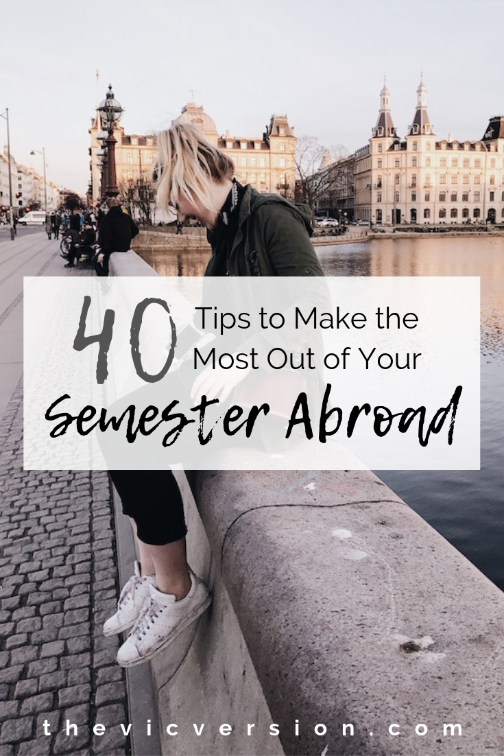 exchange tips, tips for exchange, semester abroad