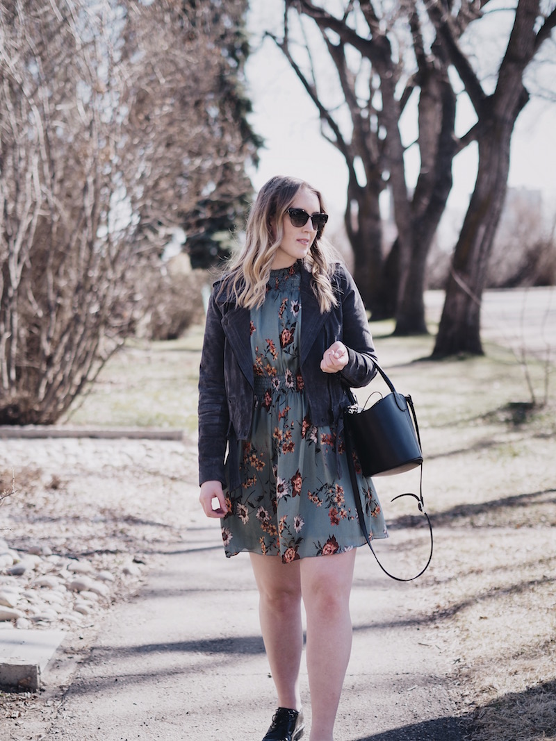 best spring mini dresses, fun florals, easy spring outfit, how to wear florals in the spring
