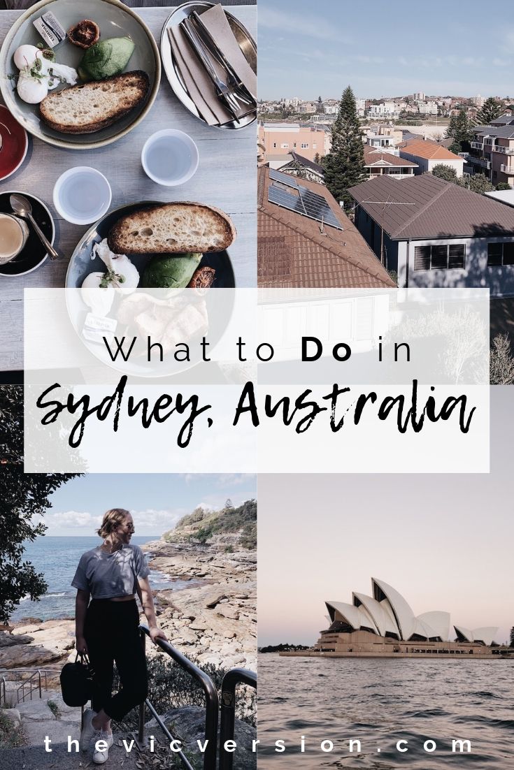 sydney travel guide, what to do in sydney australia, where to eat brunch in bondi beach
